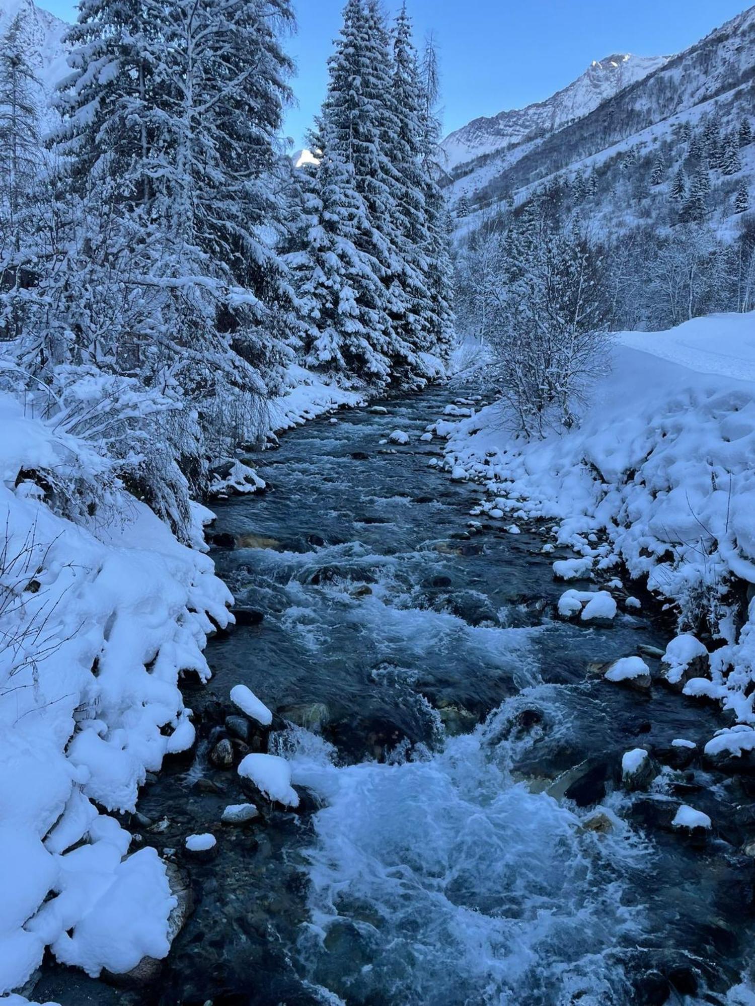 Chalet Les Avernes - Champagny En Vanoise, Domaine La Plagne Paradiski Luaran gambar